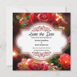 Einfache Hochzeit Speichern Sie die Datumskarte Save The Date