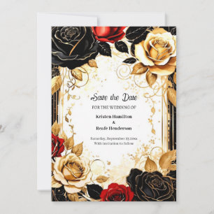 Einfache Hochzeit Speichern Sie die Datumskarte Save The Date