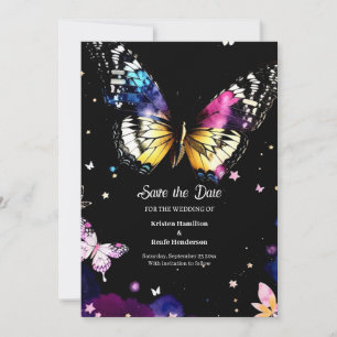 Einfache Hochzeit Speichern Sie die Datumskarte Save The Date