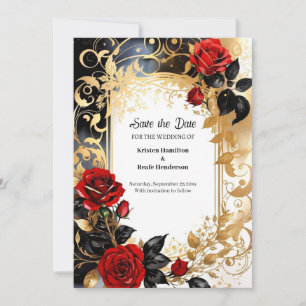 Einfache Hochzeit Speichern Sie die Datumskarte Save The Date