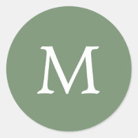 Einfache Hochzeit von Solid Color Garden Green Mon