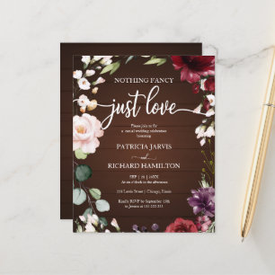 Einfache Hochzeitseinladungen zum kleinen Preis