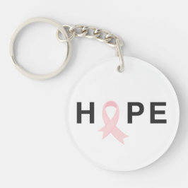 Einfache Hope Breast Cancer Awareness | SCHLÜSSELA Schlüsselanhänger