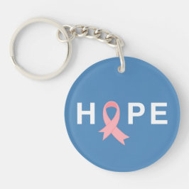 Einfache Hope Breast Cancer Awareness | SCHLÜSSELA Schlüsselanhänger