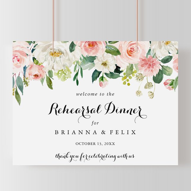 Einfache horizontale Probe Begrüßungszeichen Poster (Von Creator hochgeladen)