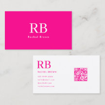 Einfache Hot Roink QR-Code