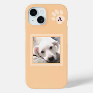 Einfache Hundeschlittenpfirsiche mit einem Foto Case-Mate iPhone Hülle