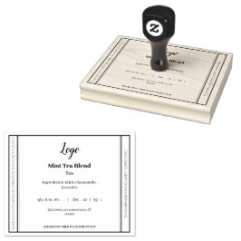 Einfache Hütte Lebensmittelrecht Gummi-Briefmarke Gummistempel