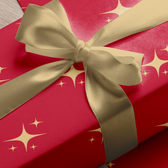 Einfache Imitate Goldweihnachtspackung Satinband (Von Creator hochgeladen)