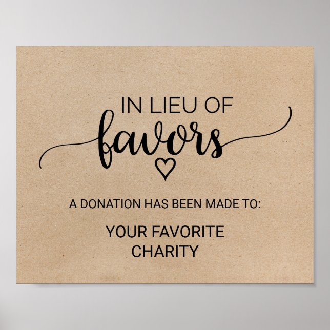 Einfache Imitate Kraft anstelle von Favoriten-Zeic Poster (Vorne)