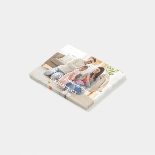 Einfache individuelle Foto-Vorlage für jedes Ereig Post-it Klebezettel