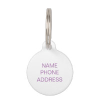 Einfache Individuelle Name Monogramm Kontakt Info 