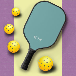 Einfache Initialen Eleganter Moderner Schriftart A Pickleball Schläger