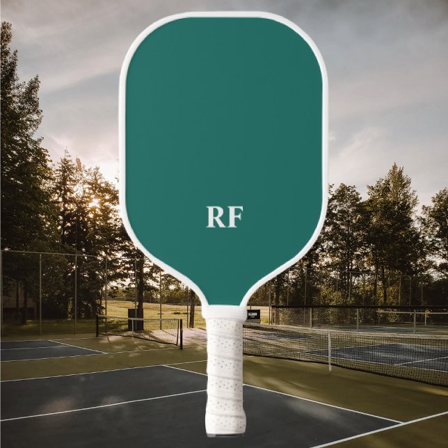Einfache Initialen Pickleball Schläger (Von Creator hochgeladen)