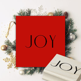 Einfache Joy Weihnachten Urlaub DIY Scrapbooking Gummistempel