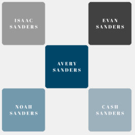 Einfache Jungs Cool wasserdicht Bekleidungsname Etiketten