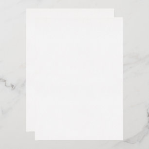 Einfache kalligraphische Front und Back Wedding Go Folieneinladung