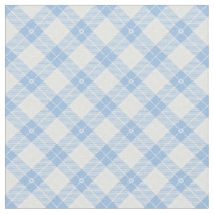 Einfache Karierte Unisex-Muster hellblau subtil Stoff