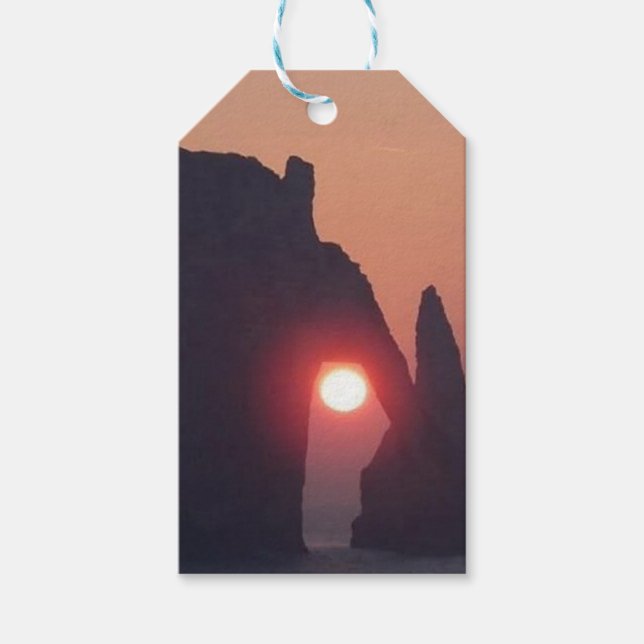 Einfache Karte Geschenkanhänger (Vorderseite)