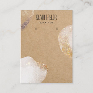 einfache Karte mit minimalem Papierformat