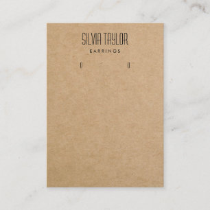 einfache Karte mit minimalem Papierformat