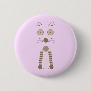 Einfache Katze Button