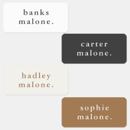 Einfache Kinder Name Wasserfeste Kleidung Etiketten