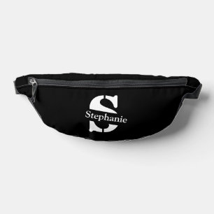 Einfache klassische Berufliche Monogramm und Name Bauchtasche