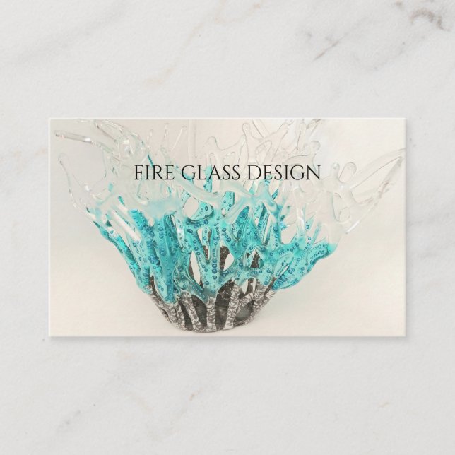 Einfache klassische Double-Visitenkarte Visitenkarte (Vorderseite)