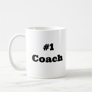 Einfache klassische Minimal-Coach #1 Kaffeetasse