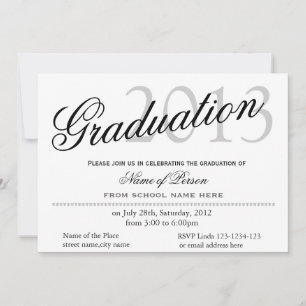 Einfache, klassische und stilvolle Ankündigung von