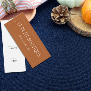 Einfache Kleidung Terracotta Display Hang Price Ta