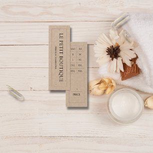 Einfache Kleidungsgröße Übersicht über die Kraft-S