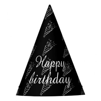 Einfache Kontur Party Partyhütchen