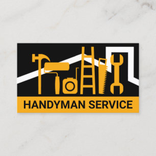 Einfache kreative Handyman-Tools - Dachfenster Visitenkarte