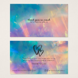 Einfache Kundenermäßigung für moderne Herzkinder