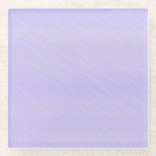 Einfache Lavendel Glasuntersetzer