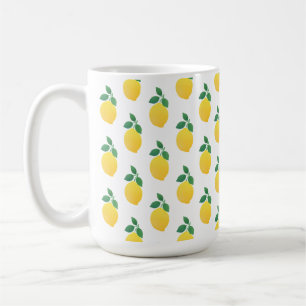 Einfache Lemonen Kaffeetasse