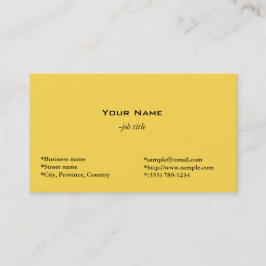 einfache, lichtdurchlässige Visitenkarte. Visitenkarte