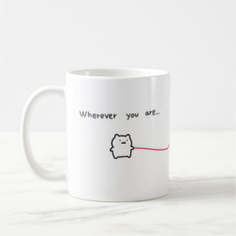 Einfache Liebe Wörter Kaffee Tasse - Romantisches