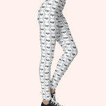 Einfache Logo-Geschäftsmodelle Blau Leggings<br><div class="desc">Einfaches Logo-Design zur Förderung der Markentreue und zur Förderung Ihres kleinen Unternehmens. Ersetzen Sie das Logo durch Ihr eigenes und ändern Sie die Hintergrundfarbe im Design-Tool,  um es anzupassen.</div>