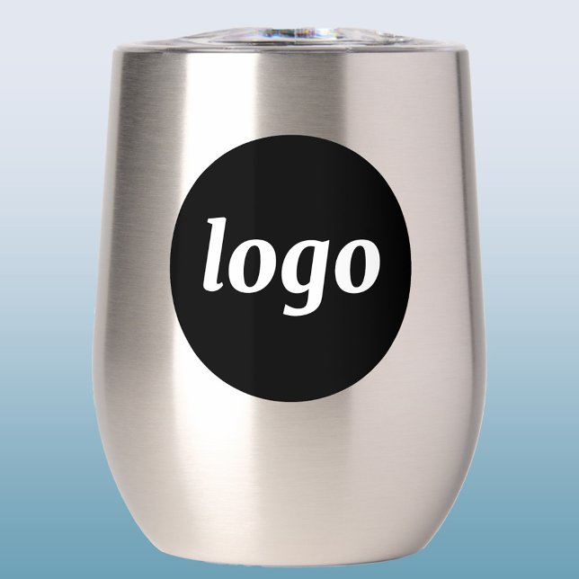 Einfache Logo-Geschäftsvermarktung (Simple logo business branding promotional thermal wine tumbler)