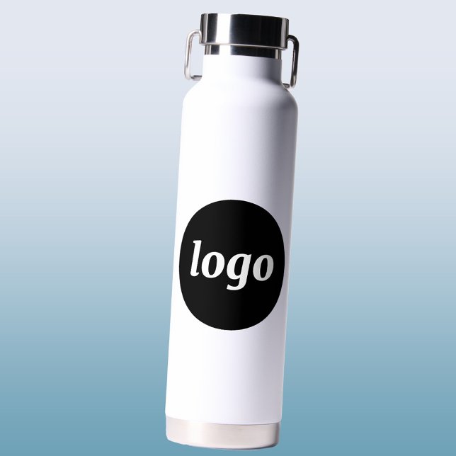 Einfache Logo-Geschäftsvermarktung Trinkflasche (Simple logo business branding promotional water bottle)