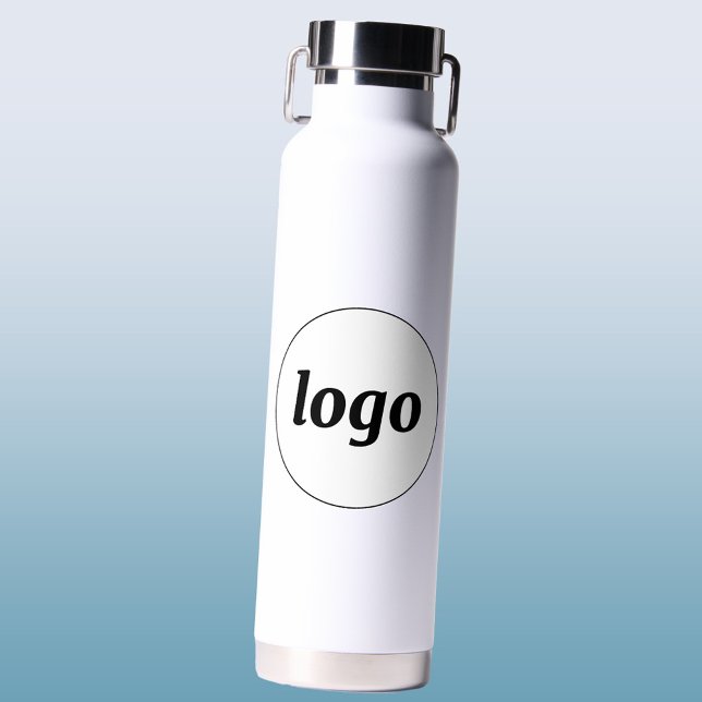 Einfache Logo-Geschäftsvermarktung Trinkflasche (Simple logo business branding promotional water bottle)