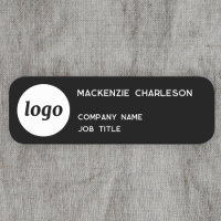 Einfache Logo-Minimalistische schwarze Bezeichnung