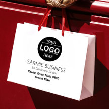 Einfache Logo-Tasche, Geschäftstasche oder Einkauf