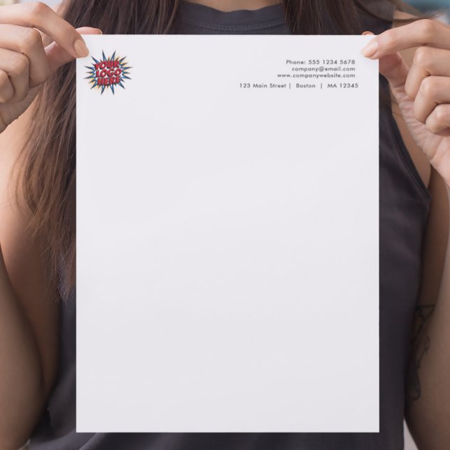 Einfache Logo-Upload Briefbogen (Von Creator hochgeladen)