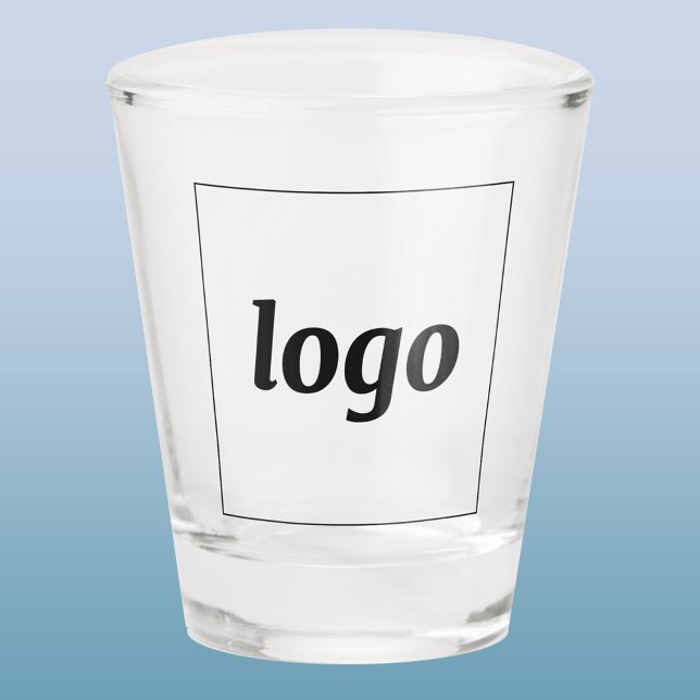Einfache Logo-Werbe-Geschäftsmarke Schnapsglas (Simple logo business branding promotional shot glass)