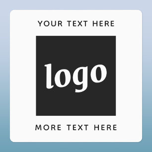 Einfache Logos für Textverarbeitung Etiketten