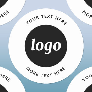 Einfache Logos für Textverarbeitung Etiketten